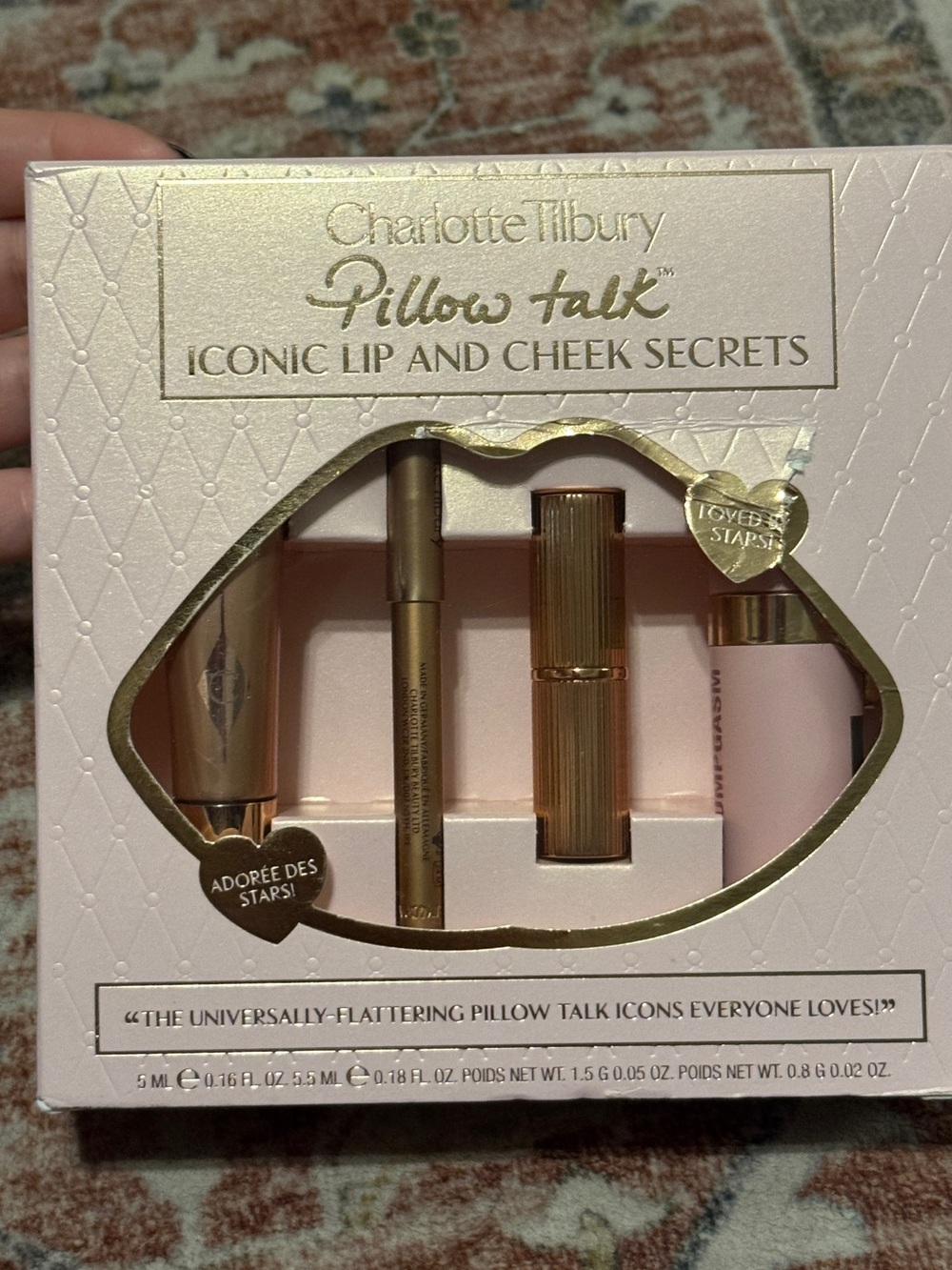 Charlotte Tilbury Pillow Talk Iconic Lip & Cheek Set